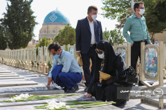 تجدید میثاق جهادگران جهاد دانشگاهی اصفهان