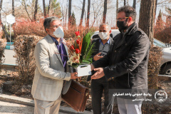 استقبال از معاون فرهنگی جدید جهاد دانشگاهی واحد اصفهان