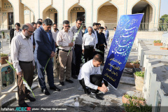 تجدید میثاق جهادگران جهاددانشگاهی اصفهان با شهدا